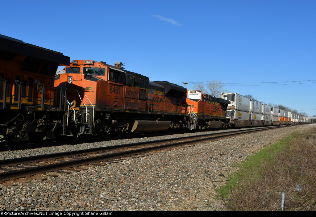 BNSF 8461 Roster